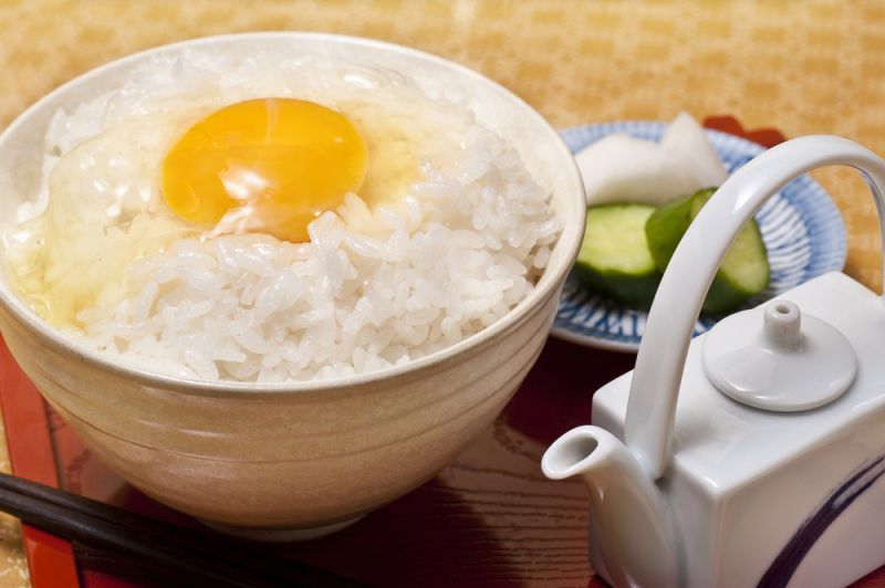 Nama-tamago - Trứng sống Nama-tamago - Trứng sống