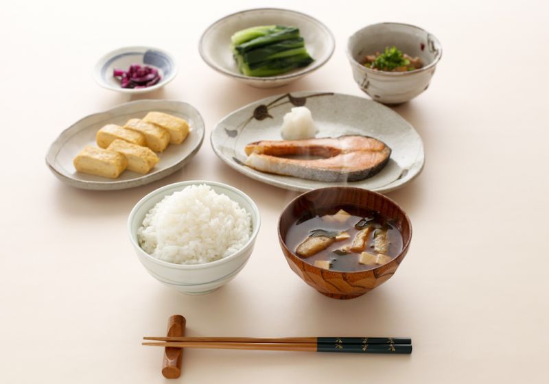 Bữa ăn sáng điển hình của người Nhật Bữa ăn sáng điển hình của người Nhật