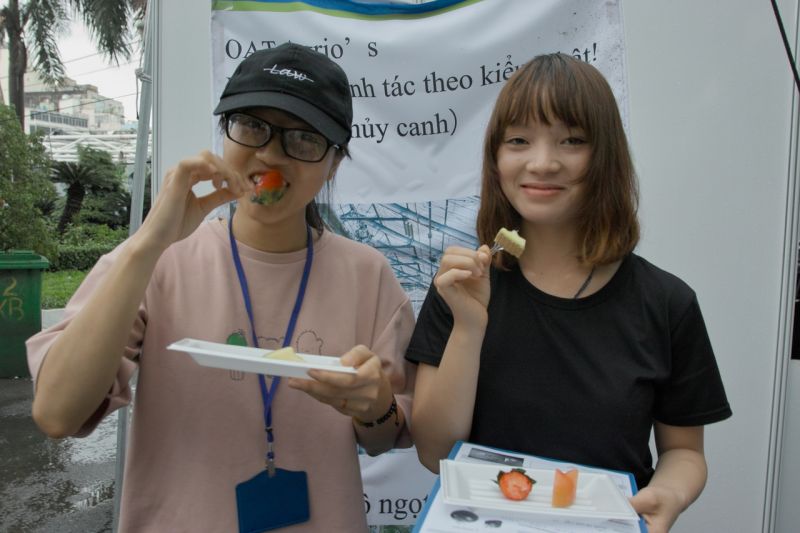 「Giao luu VIET NHAT 〜?! JAPAN × VIETNAM〜」のブース 「Giao luu VIET NHAT 〜?! JAPAN × VIETNAM〜」のブース