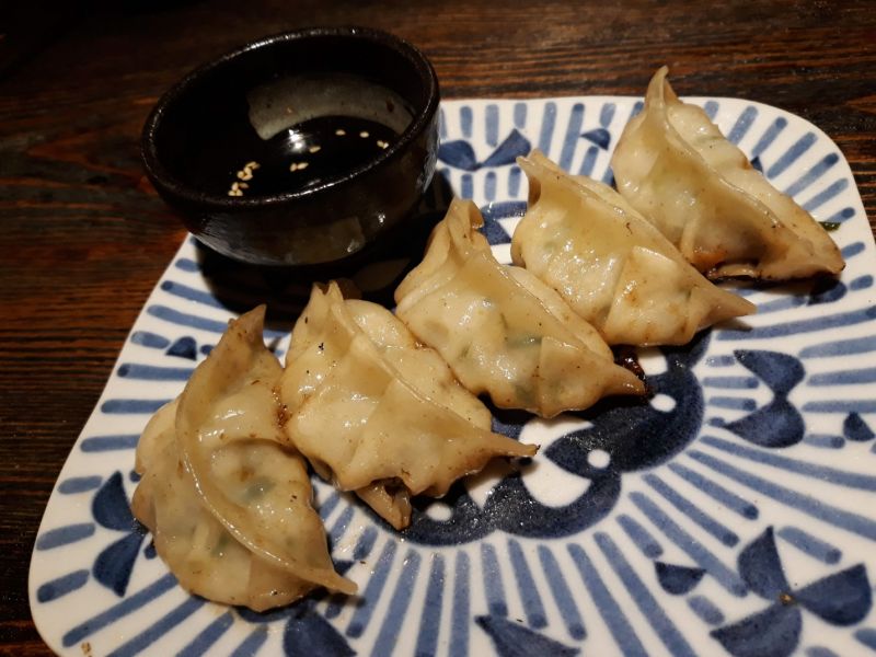Gyoza nướng Gyoza nướng