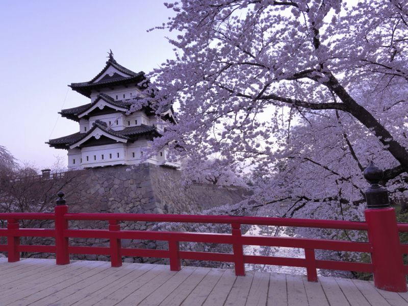lâu đài Hirosaki lâu đài Hirosaki